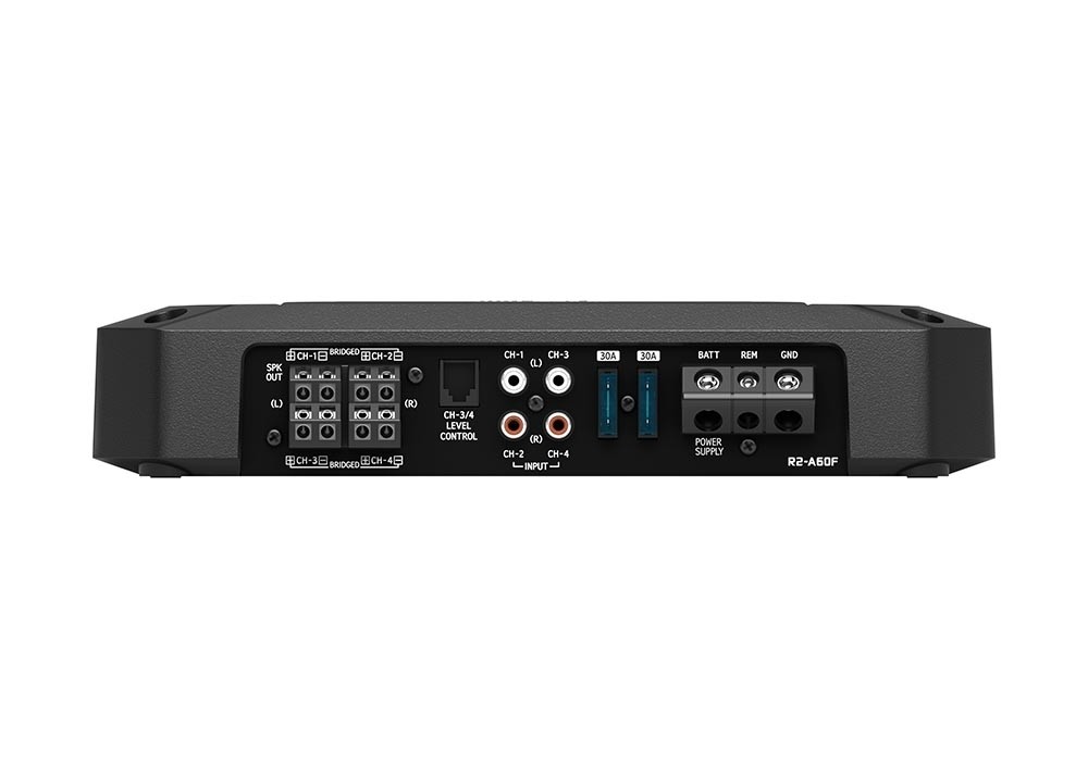 Alpine UTE-73BT Digital Media Receiver with R-Series 4 Channel Amplifier