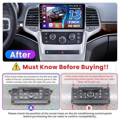 64G Car Radio for Jeep Grand Cherokee 2011-2013 Carplay