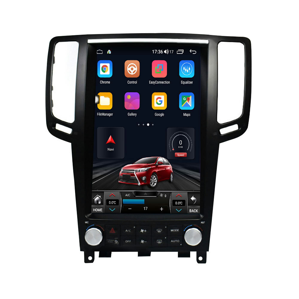 For Infiniti G25 G37 Car Stereo Radio Player GPS Android FM Touch Screen 6+128G
