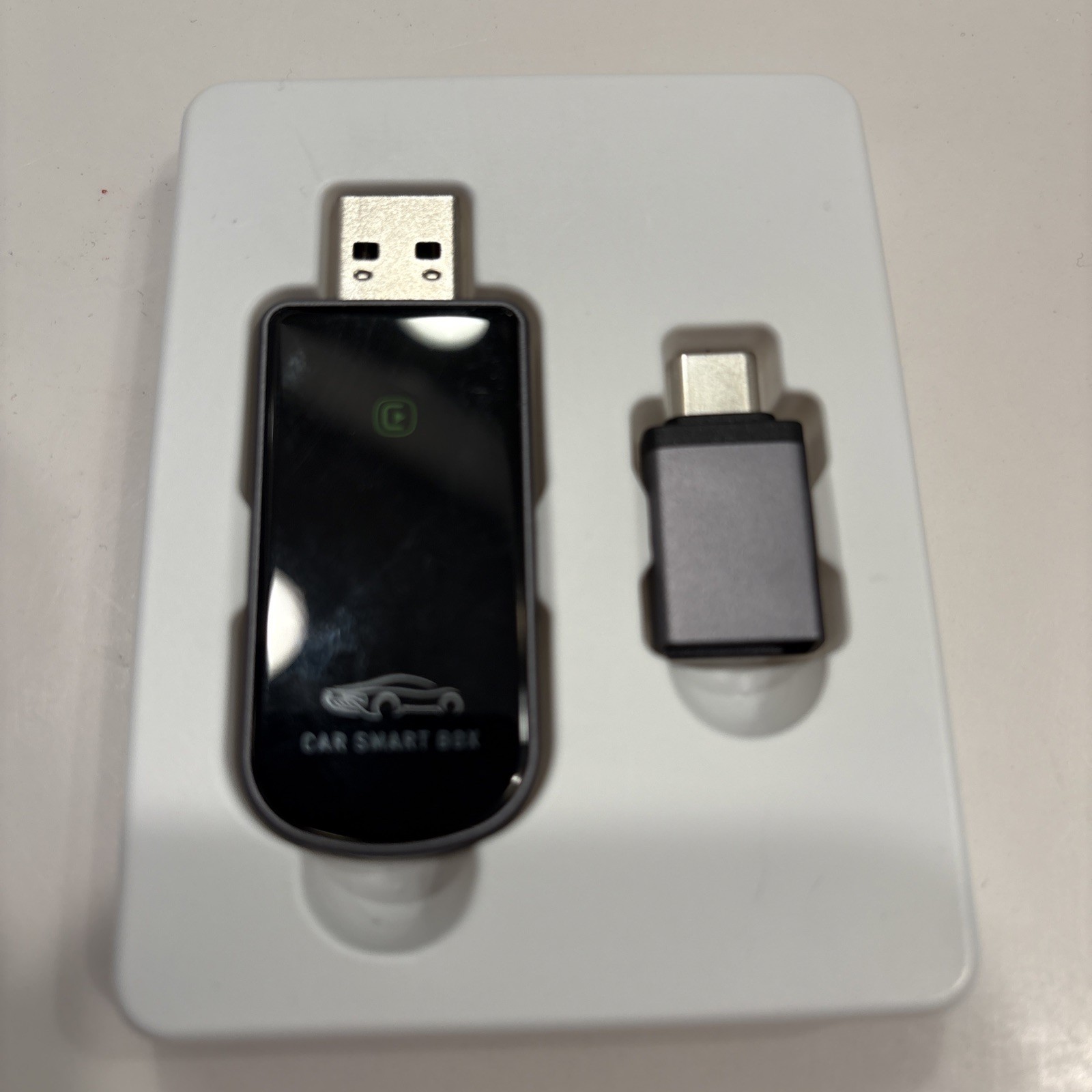 Amzfeel Wireless CarPlay Adapter Mini Edition Converts Wired to Wireless CarPlay