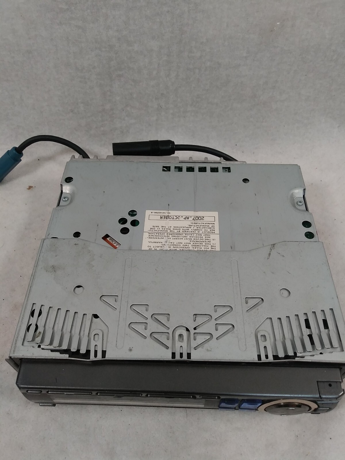 Alpine car stereo CDE-9872 Cd Player Receiver Parts Only Untested No Harness
