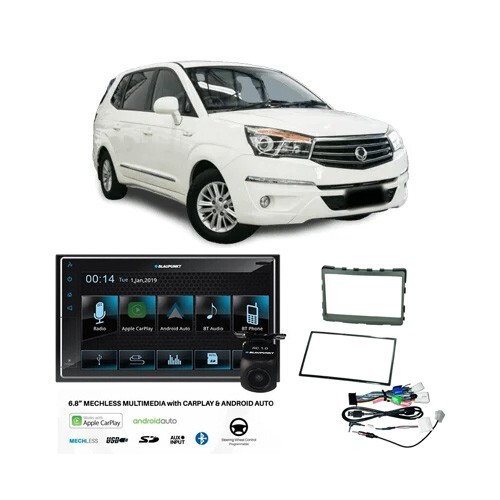 Blaupunkt BP800PLAY + RC1.0 Stereo Upgrade for Ssangyong Stavic 2013-2015 (A100)