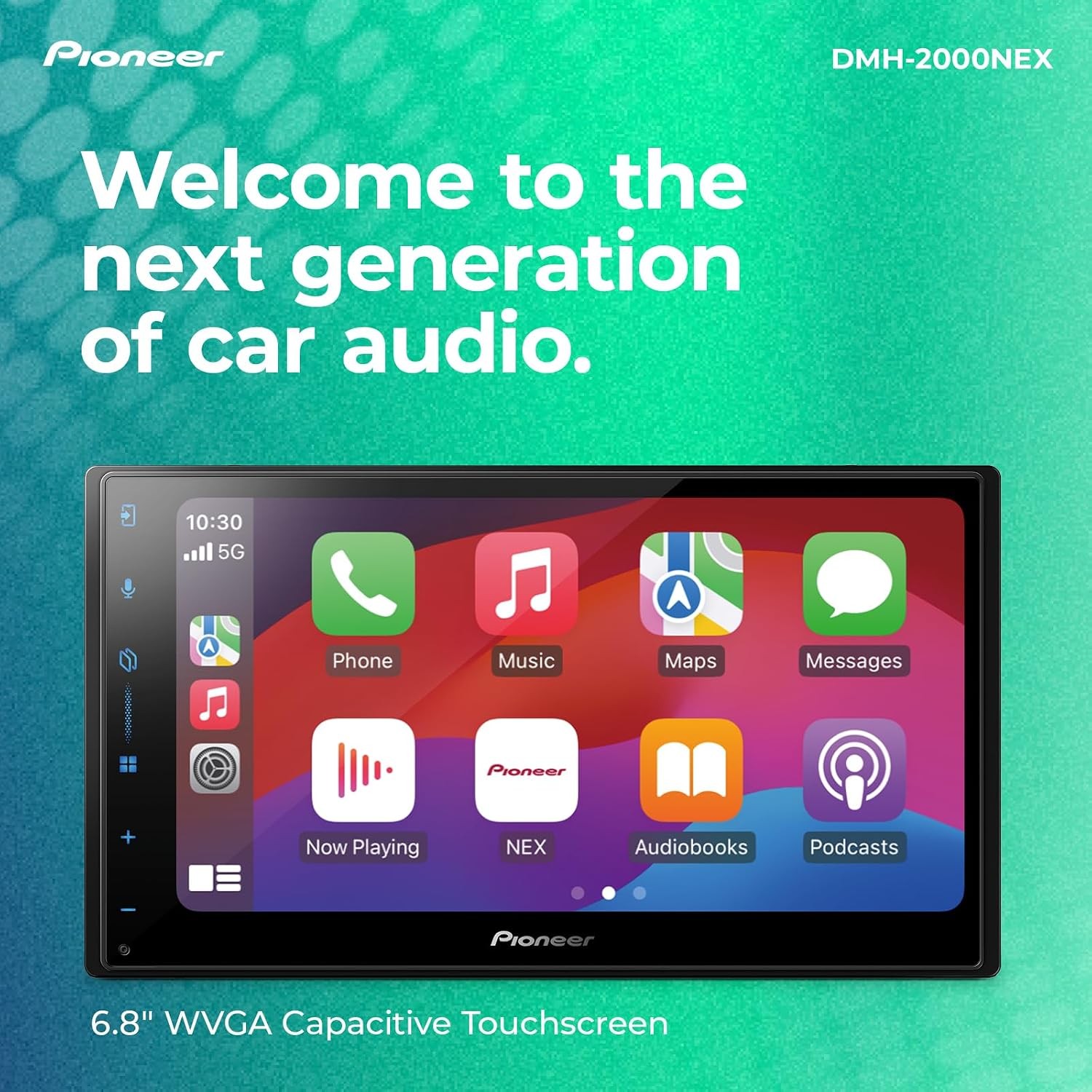 Pioneer DMH-2000NEX 6.8″ Wired Apple CarPlay Android Auto HD Radio Receiver