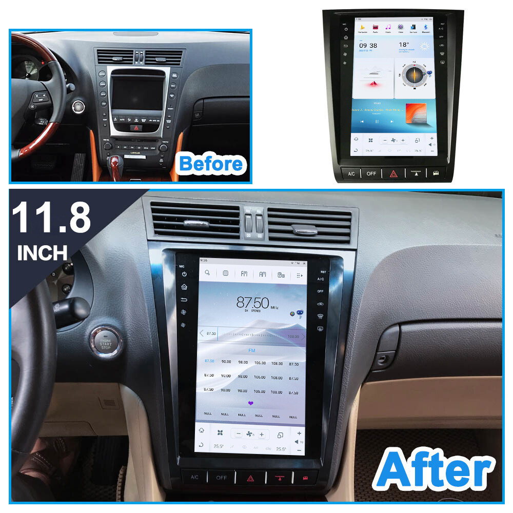 AndroidCar Stereo Radio for Lexus GS300 2004-2011 GPS Navi Bluetooth WiFi FM DSP