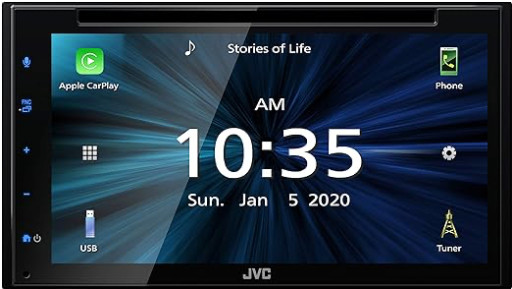 JVC KW-M560BT 6.8 inch Monitor with Receiver