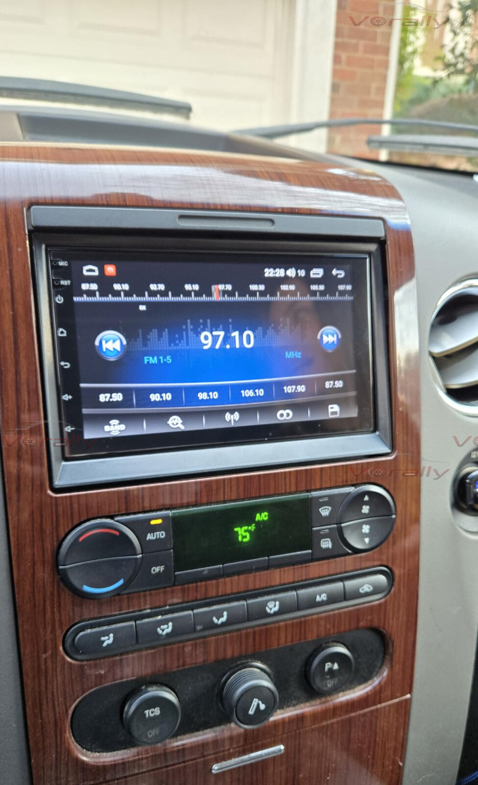 For 2004-2008 Ford F150 F-150 Car Stereo Radio Apple Carplay Android 14 GPS Navi