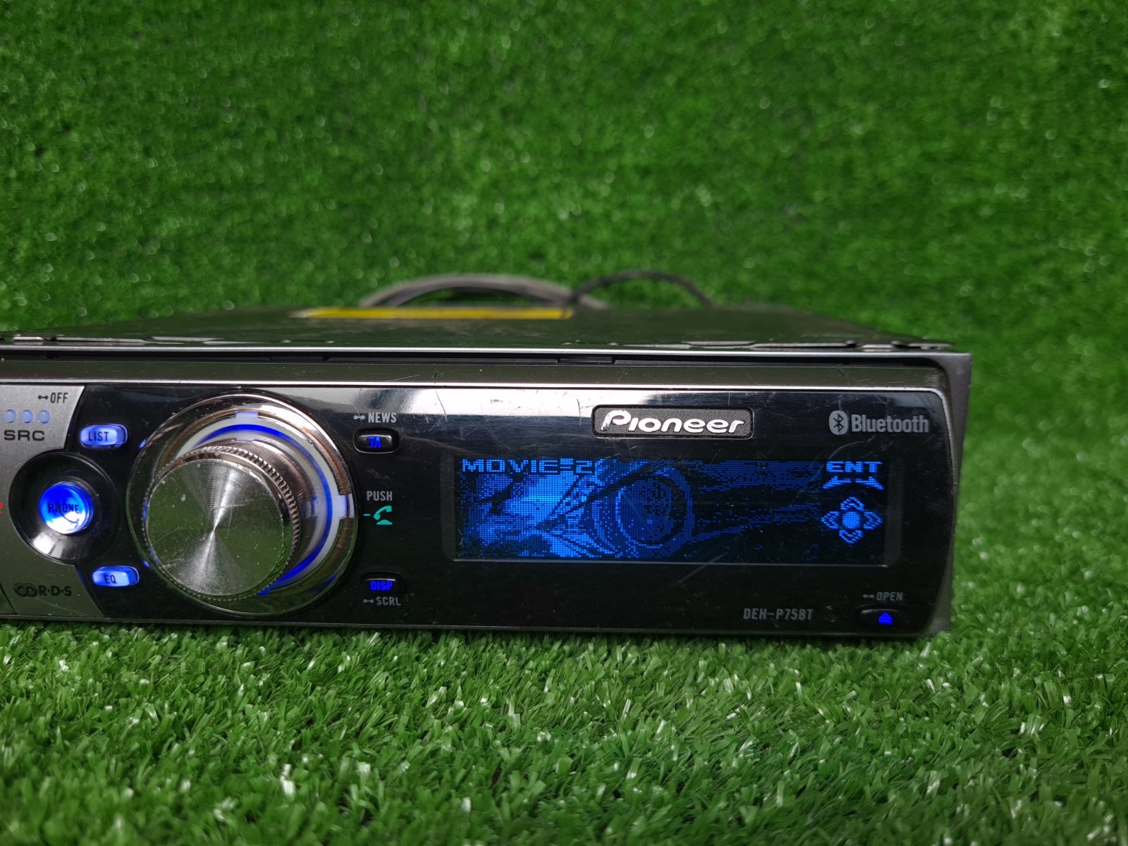 Pioneer Deh-p75bt Dehp75bt Car Radio Movie Dolphin Man Surfing Rocket Launching