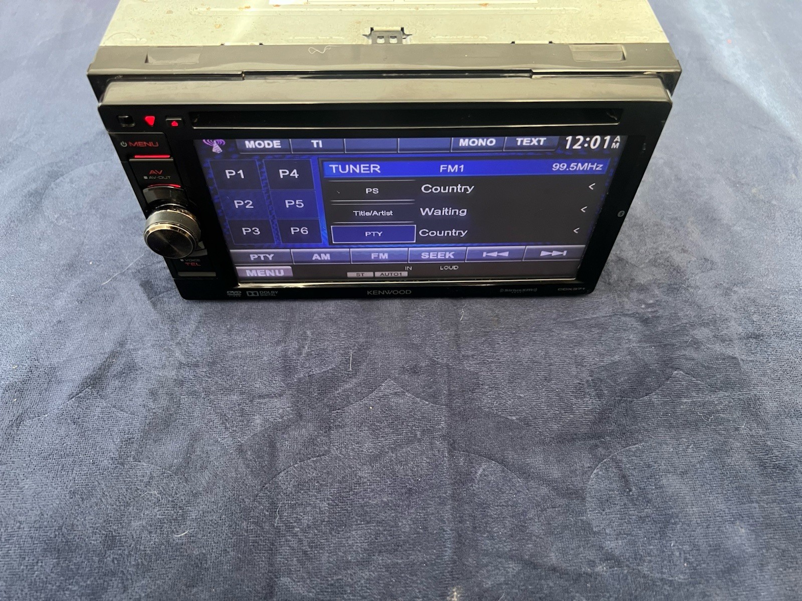 ⭐️Pre-Owned,TESTED⭐️ Kenwood BT|USB|CD|DVD|AM/FM-(DDX371)