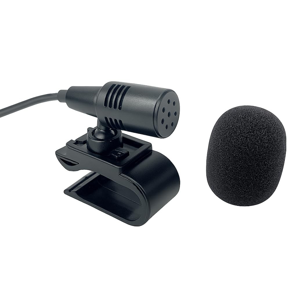 SCREENTRONICS 2.5mm Plug Microphone Compatible Replacement for Small, Black