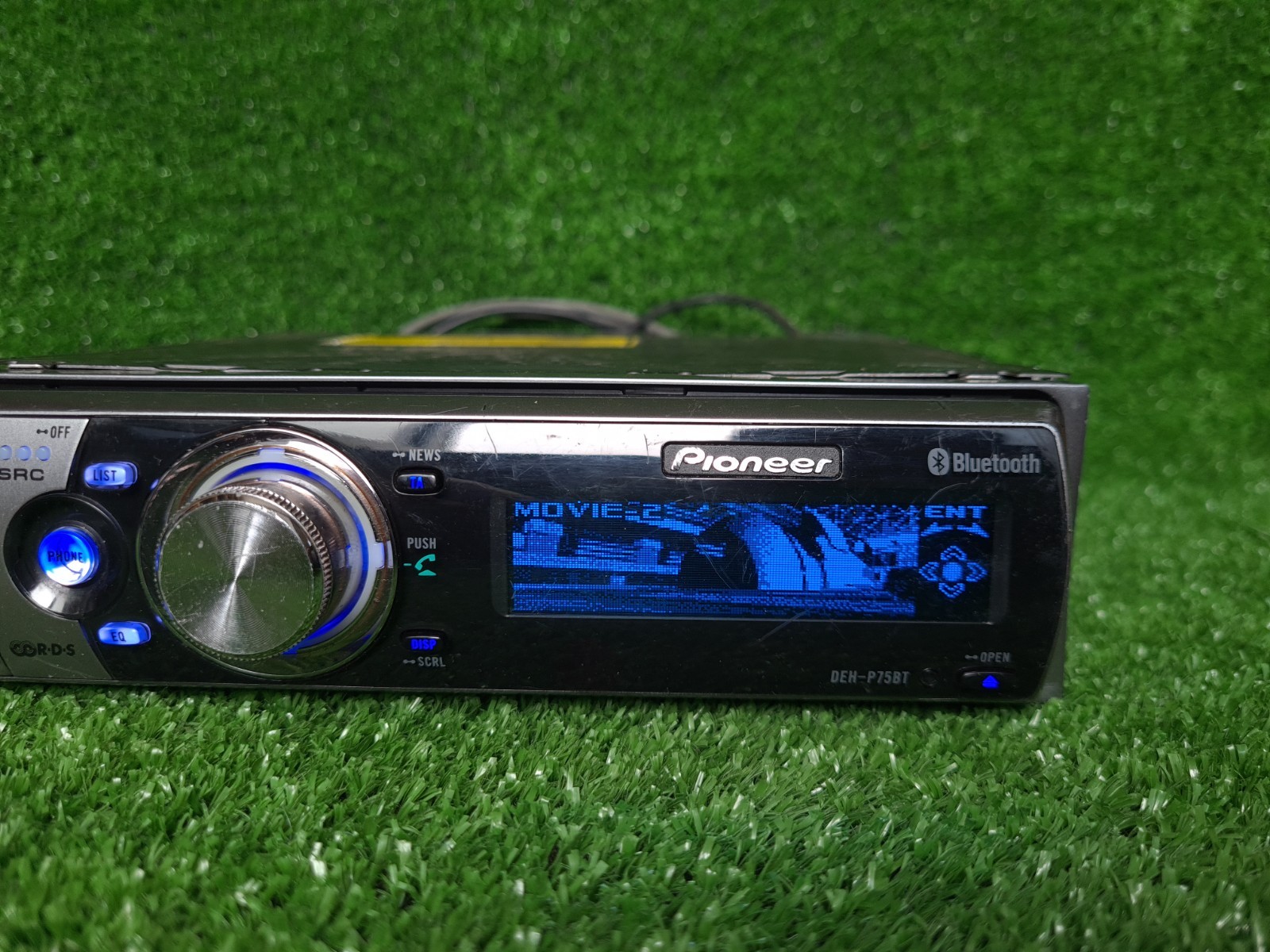 Pioneer Deh-p75bt Dehp75bt Car Radio Movie Dolphin Man Surfing Rocket Launching