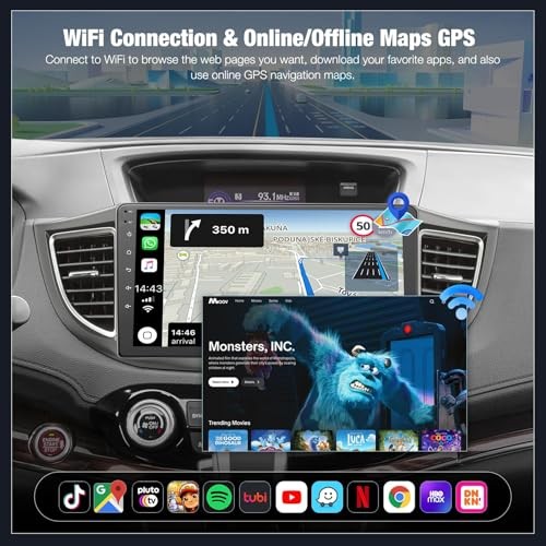 4GB+64GB Car Radio for Honda CRV 2012 2013 4GB+64GB(For Honda CRV 2012-2016)