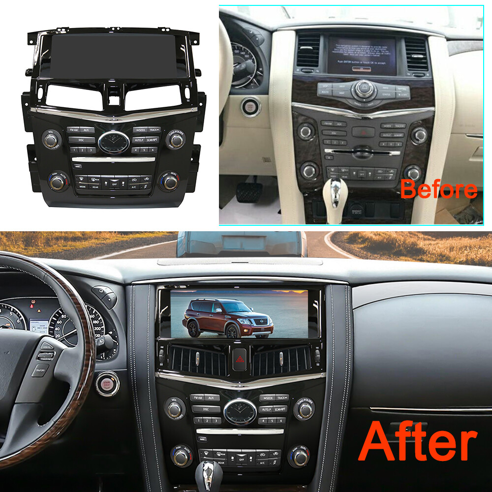 12.3″Car Media Player for Nissan Patrol 2016-2019 BT Msuic RDS WiFi GPS Navi DSP