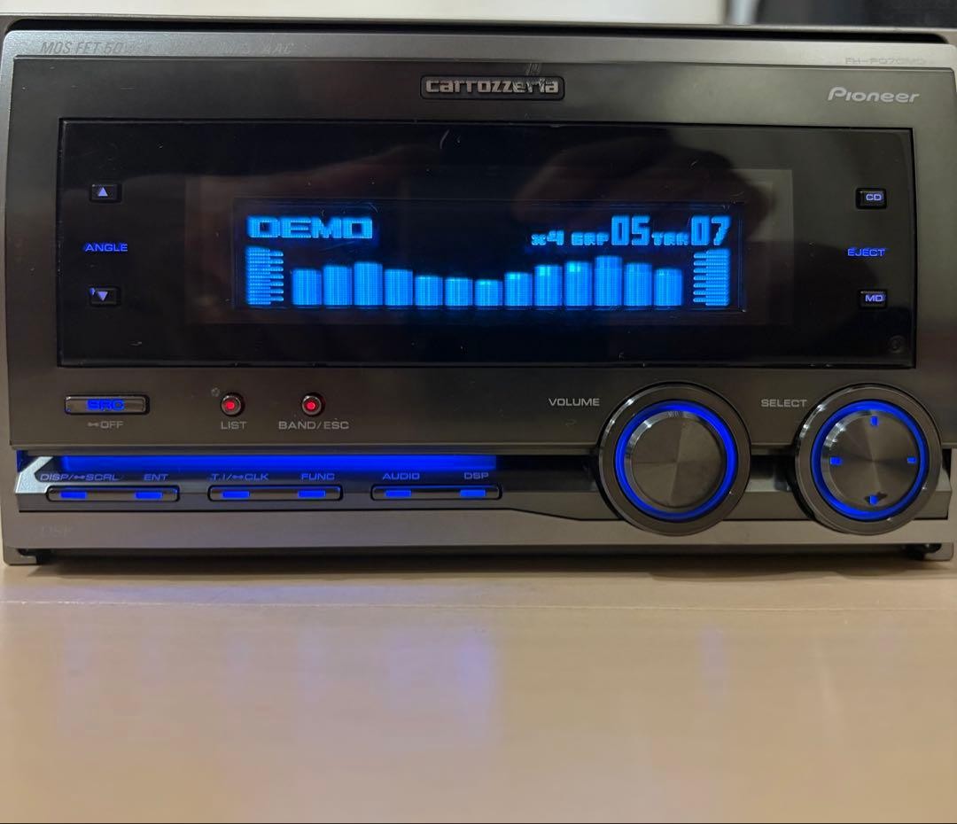 Carrozzeria FH-P070MD 2DIN CD Radio Deck Face Scratches