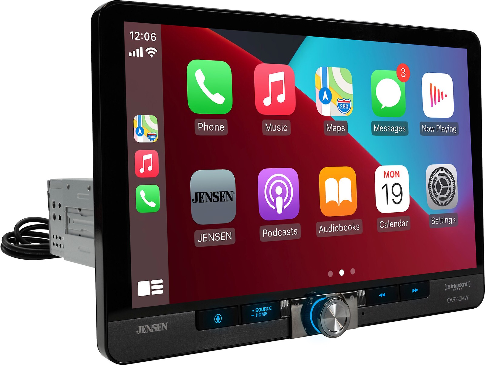Jensen CAR140MW-R Digital Multimedia Receiver