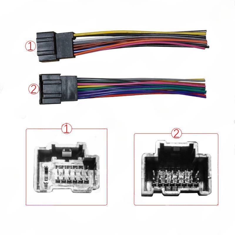 for Chevrolet modified car audio, DVD navigation, power connection,speaker cable