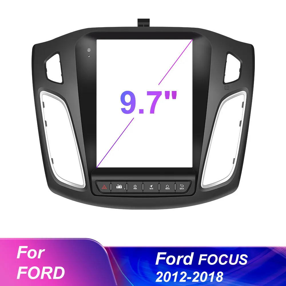 64GB Car Radio Apple CarPlay GPS Stereo For Ford Focus 2012-2018 Android 15 9.7″