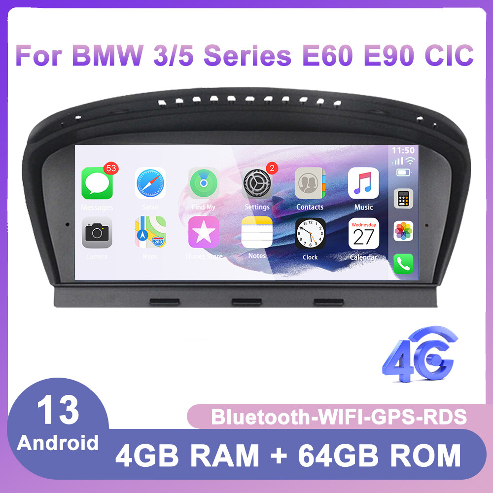 8.8inch For BMW 3/5 Series E60 E90 CIC Android 13 Car Stereo Radio GPS Carplay