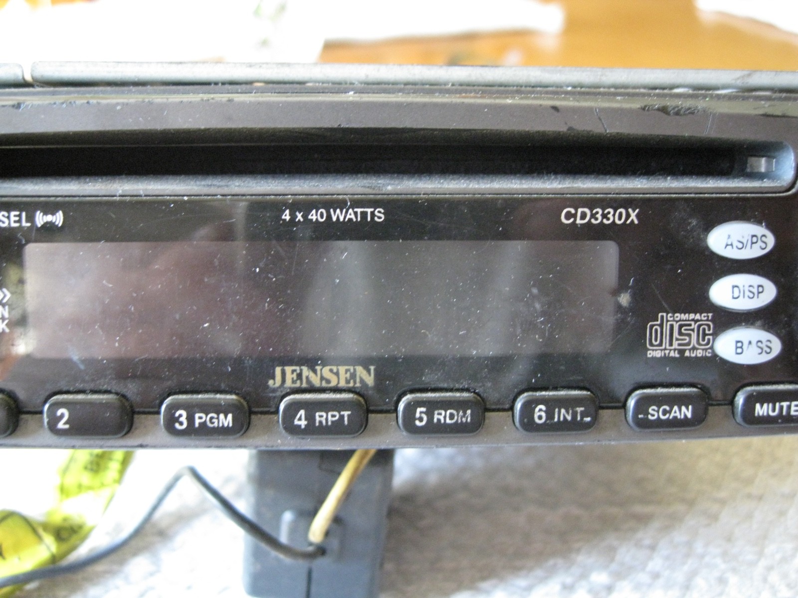 🇺🇸 😃 🎶 👍 🔥 jensen cd330x car am fm cd player