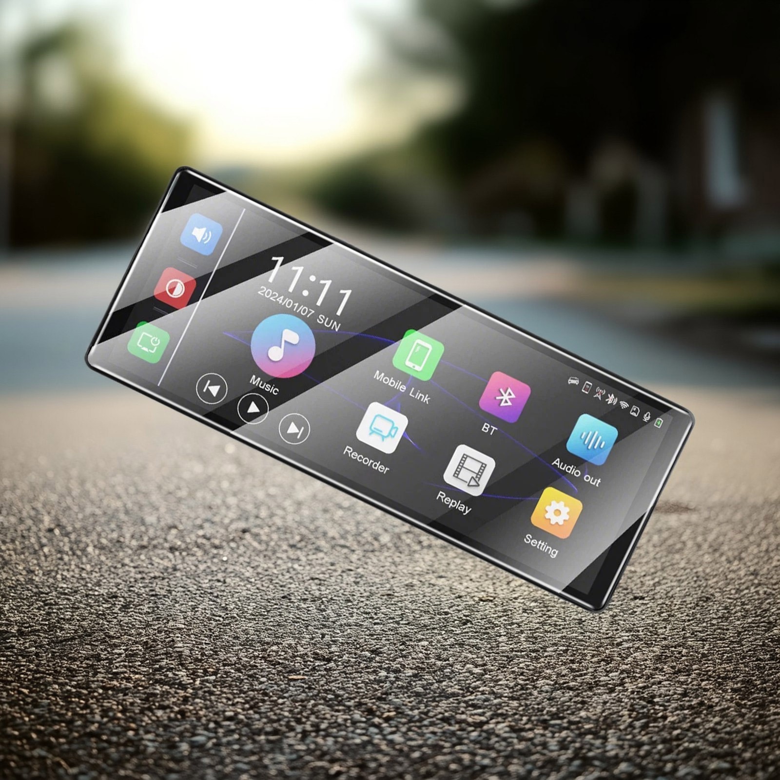 11.3″ Inch Car Portable IPS Touch Screen Apple CarPlay Tablet Android Auto Radio