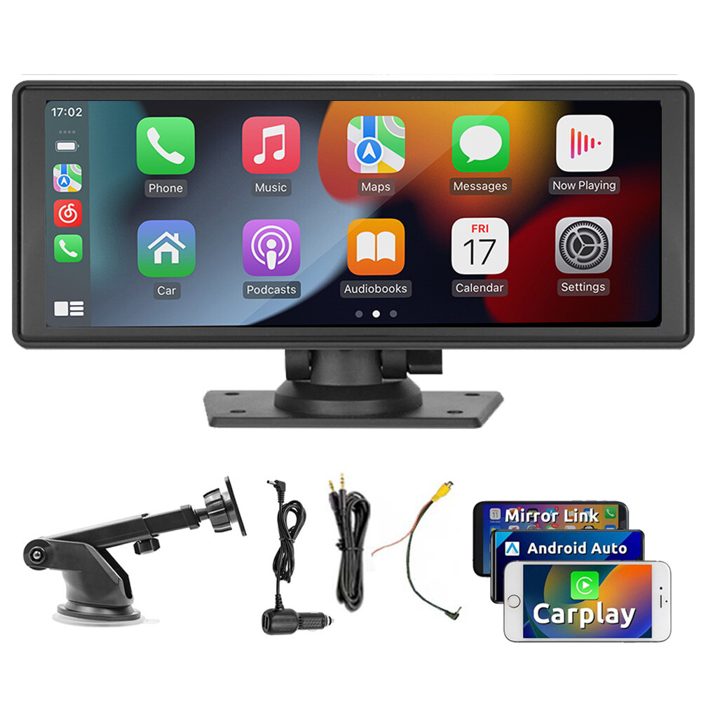 10.26″ HD Touch Screen Wireless Carplay Car Stereo FM Radio Bluetooth MP5 Player