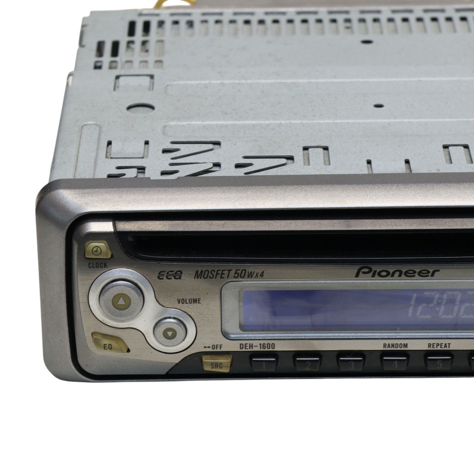 Pioneer DEH 1600 CD Receiver MOSFET 50W x 4 Super Tuned IIID Car Stereo