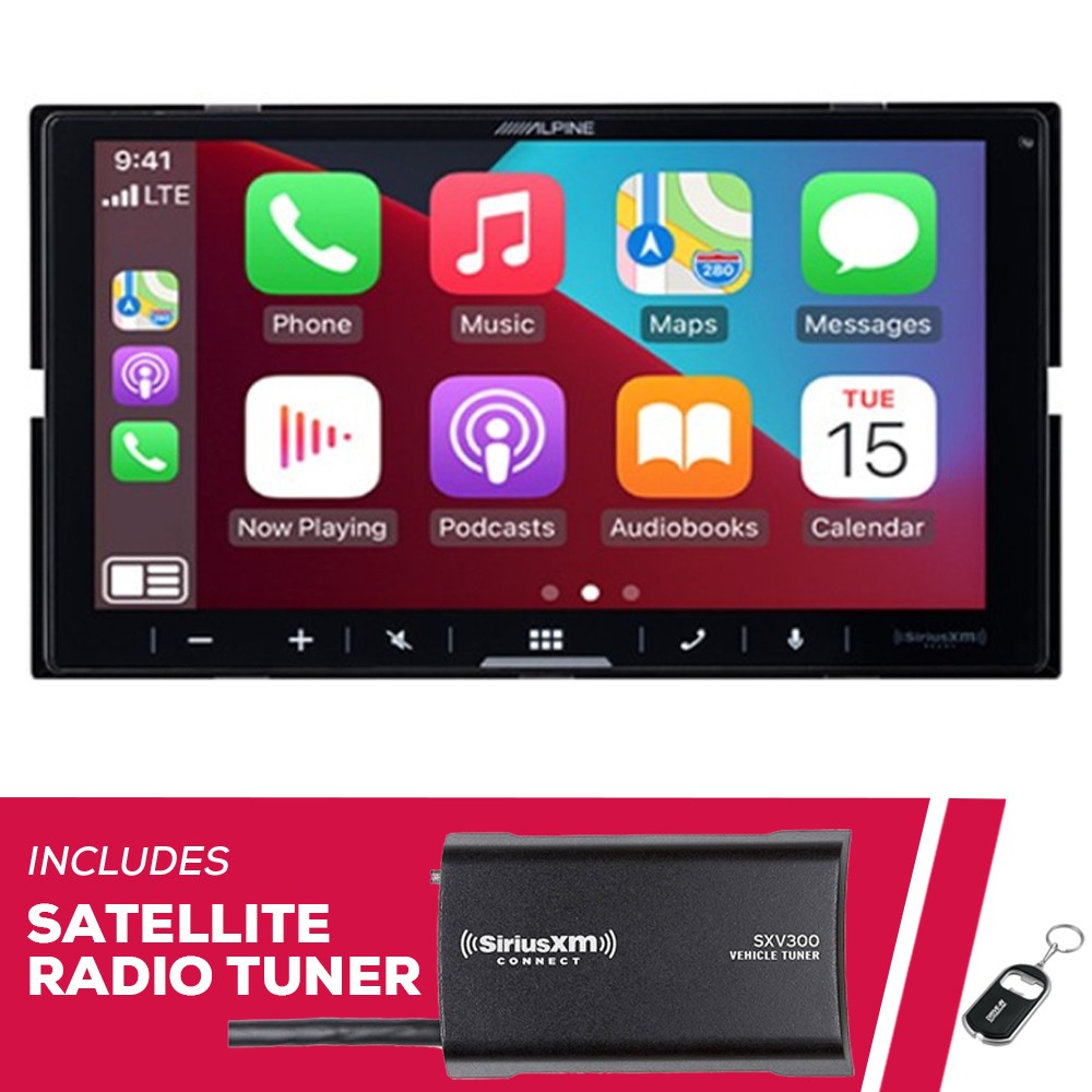 Alpine iLX-W670-M 6.75″ 2-DIN Multimedia Receiver with SXV300V1 SiriusXM Tuner