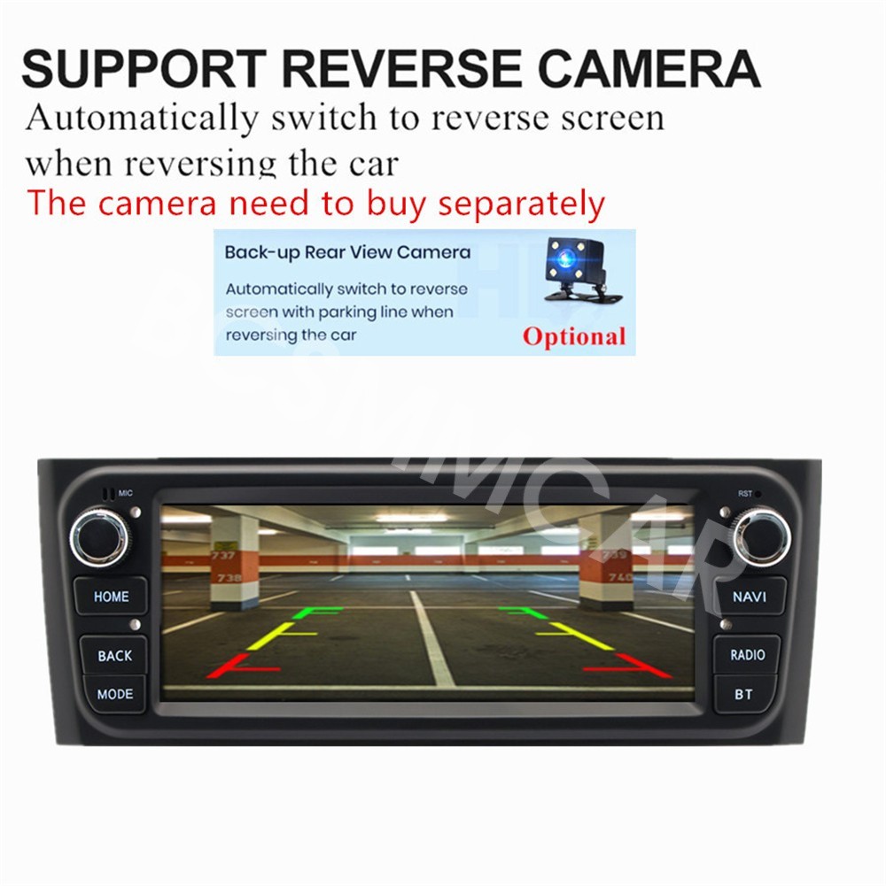 1 Din Touch Screen Car Stereo Player For Fiat Grande Punto/Punto/Linea 2007-2015