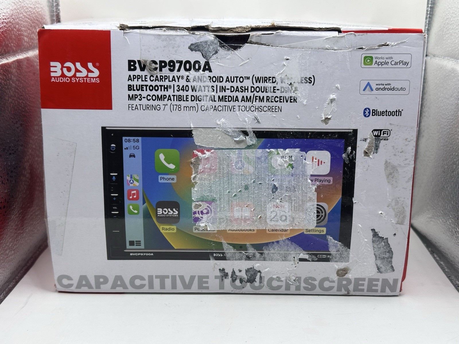 Car Audio Systems BOSS (BVCP9700A) 7 inch Touchscreen CarPlay/Android