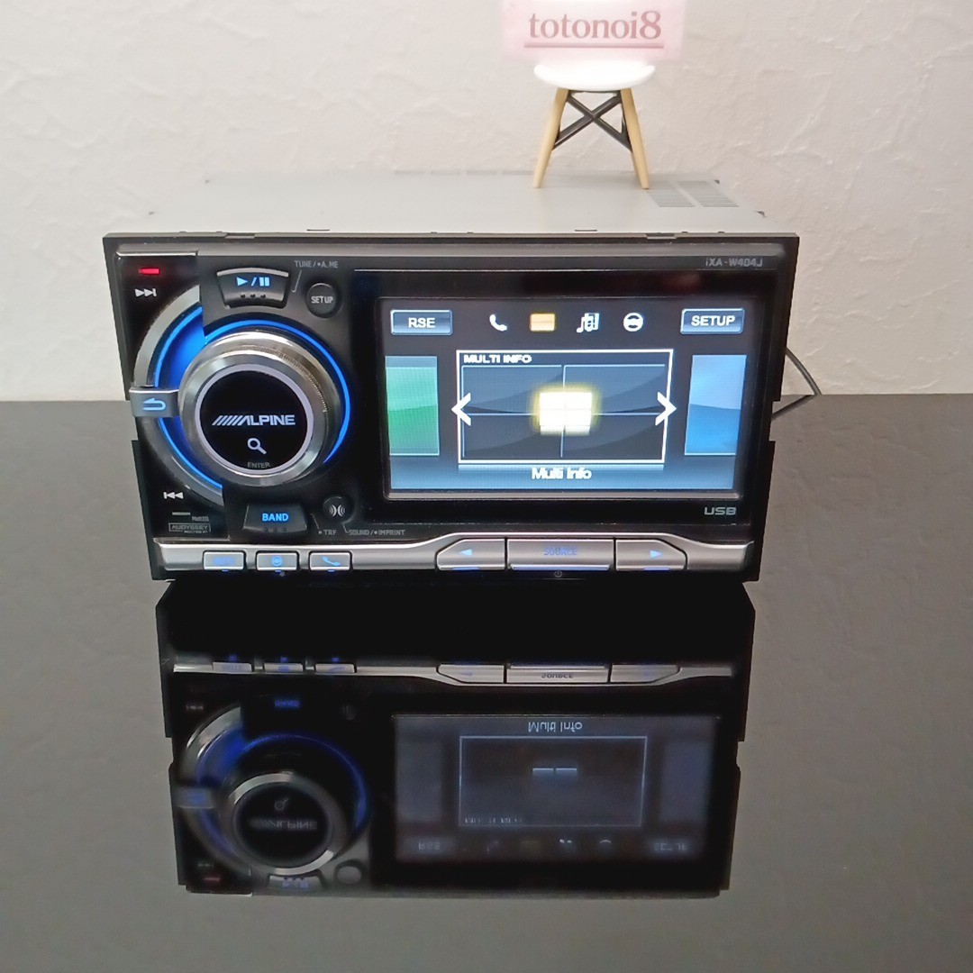 ALPINE iXA-W404 J Digital Media Station 4.3-in Touchscreen ‐ Fully Functional