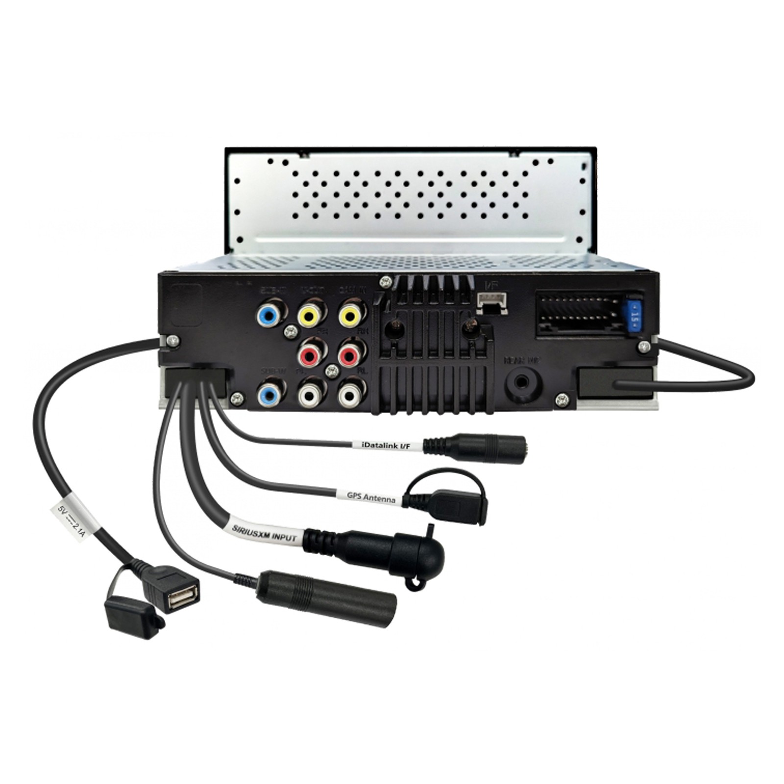 JVC KWM595BT Double DIN 6.8″ Bluetooth USB Touch Digital Media Stereo Receiver