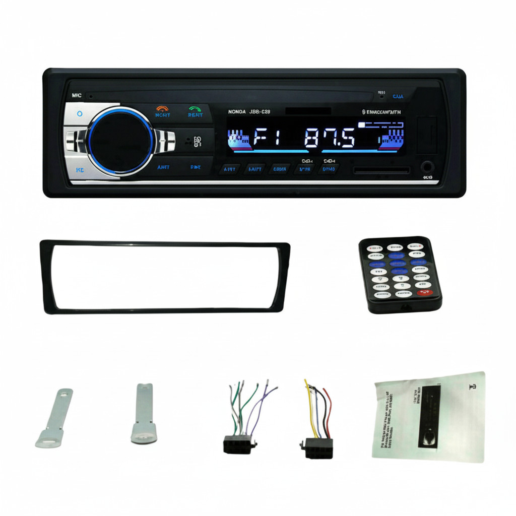 Bluetooth Car Stereo Audio In-Dash FM Aux Input Receiver SD USB MP3 Radio Player