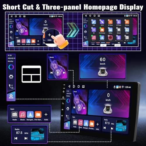4G+64G Android 13 Car Stereo for Ford Fiesta 2009-2014 9 Inch Touch Screen