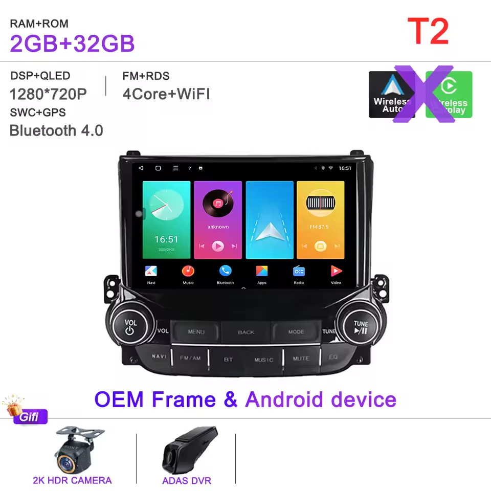 car mp5-player touch screen for Chevrolet Malibu 2015