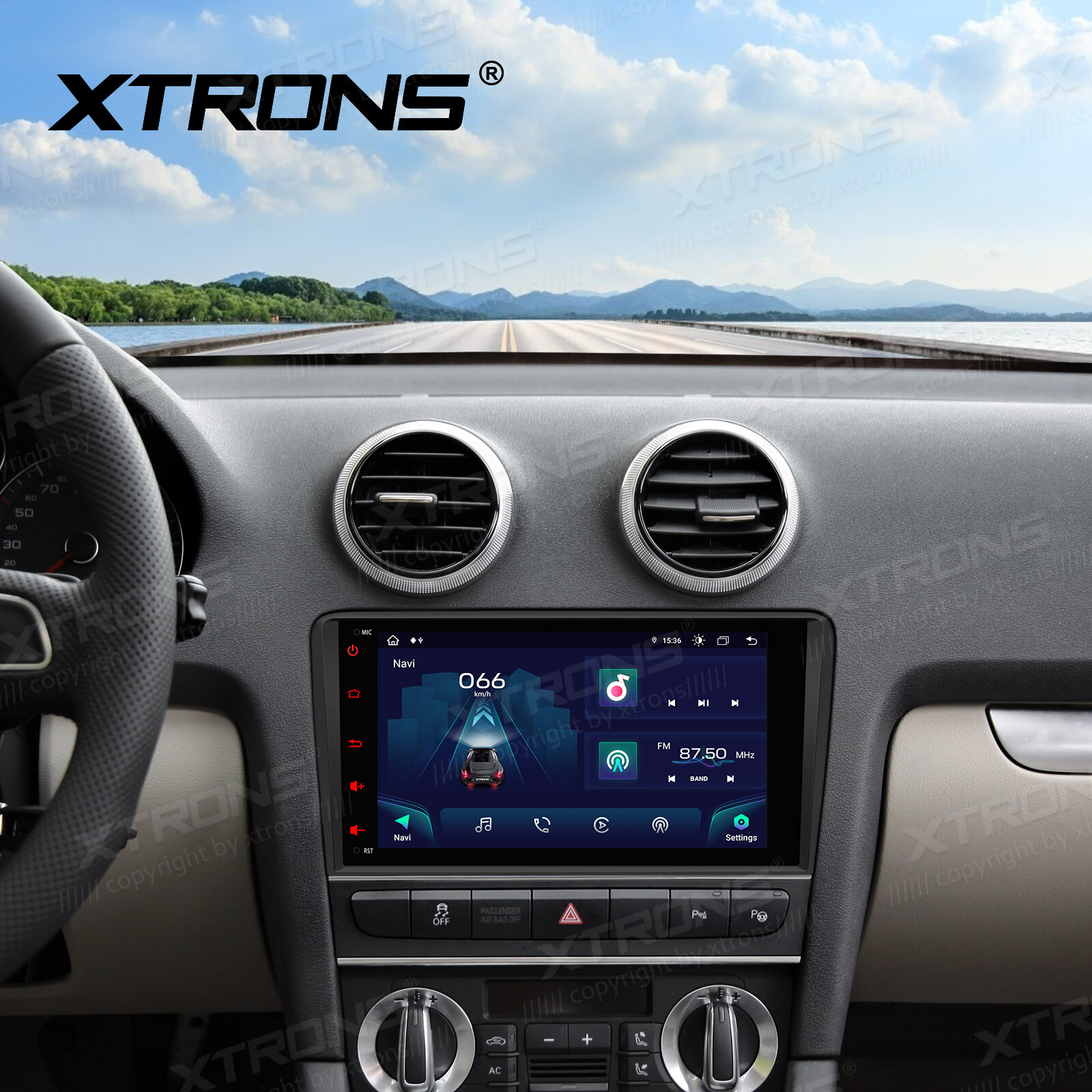 8″ Car Play Android 13 8-Core 64GB Stereo GPS Radio Navi For Audi A3 S3 RS3 8P