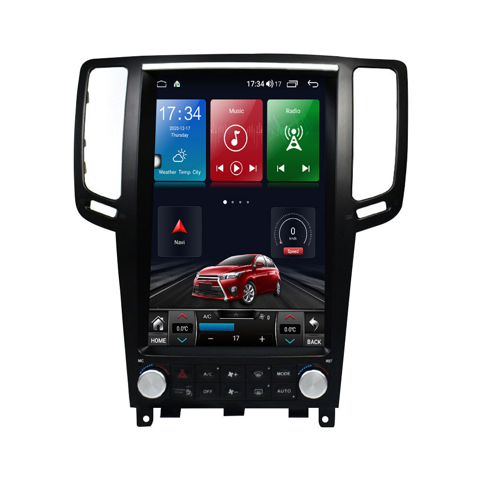 12.1inch For Infiniti G25 G37 2004-2013 Android 13 Tesla Car Radio Player 6+128G