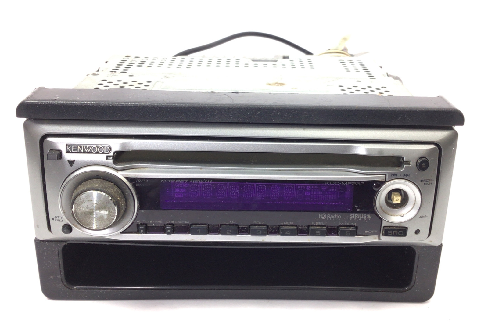 Kenwood KDC MP232 In Dash Car Stereo READ DESC