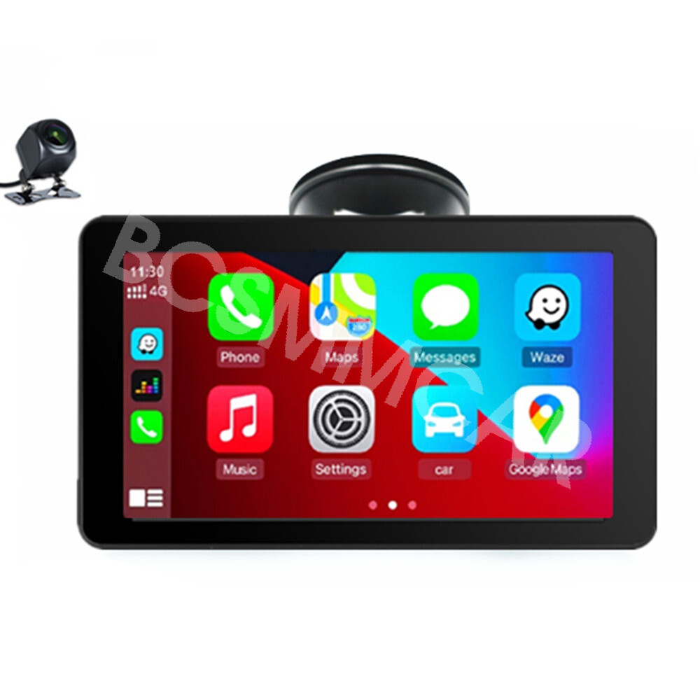 Radio Car Stereo Touch Screen MP5 Player Navigation BT AUX SD USB W/Free Camera