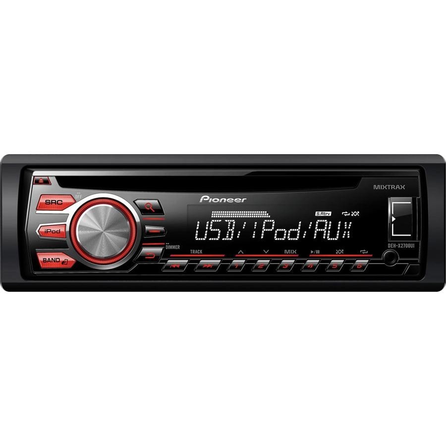Pioneer DEH-X2700UI CD Receiver w/ Aux USB MIXTRAX Remote DEHX2700UI B
