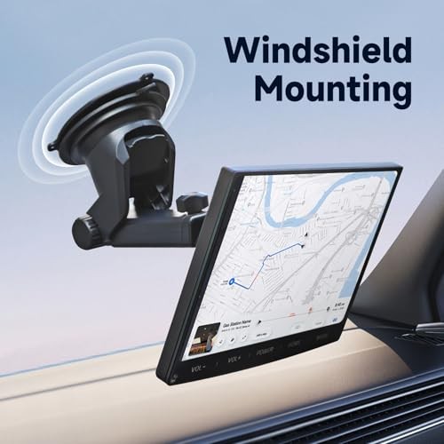 Dashboard Suction Cup Mount for Carplay Screen for car, Compatible with TH0010