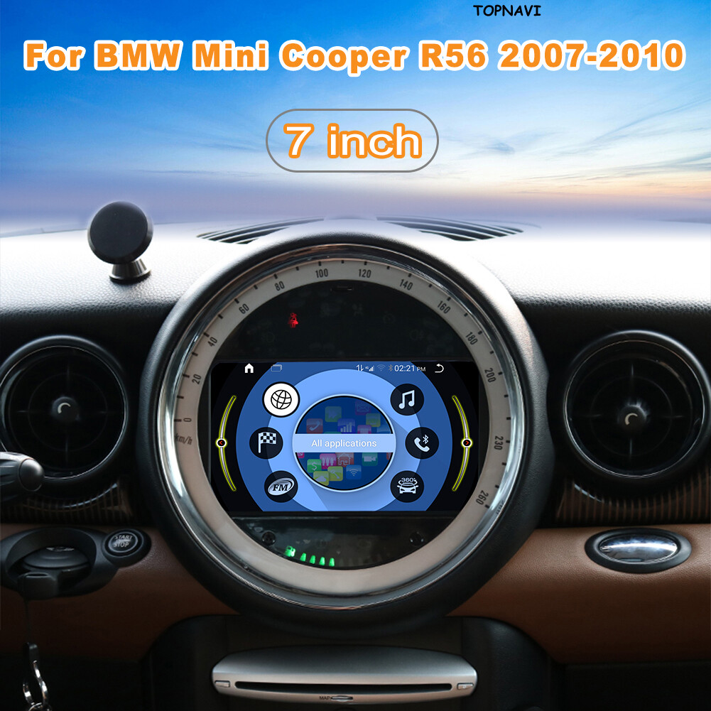 Android Car Video Player for BMW Mini Cooper R56 2007-2010 7″HD Radio SWC DSP BT
