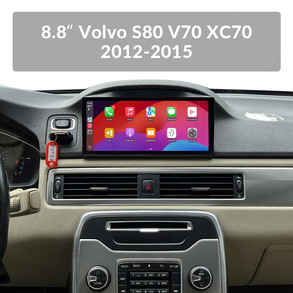 8.8″ For Volvo S80 V70 XC70 Android Car Radio Stereo GPS Navi Carplay Display BT