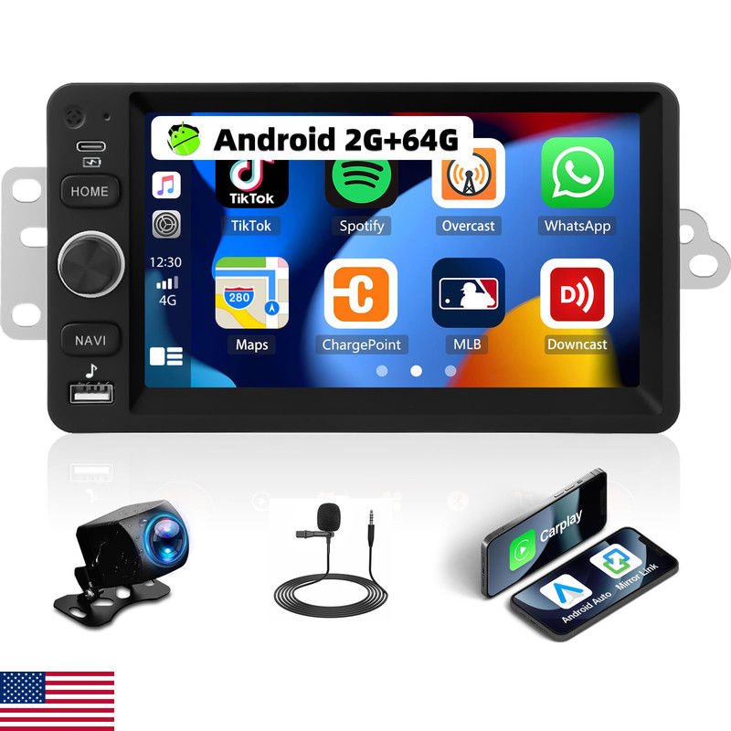 Unitopsci 4-Core64G Android Car Radio For Chevy Chevrolet Silverado Ssr Tahoe