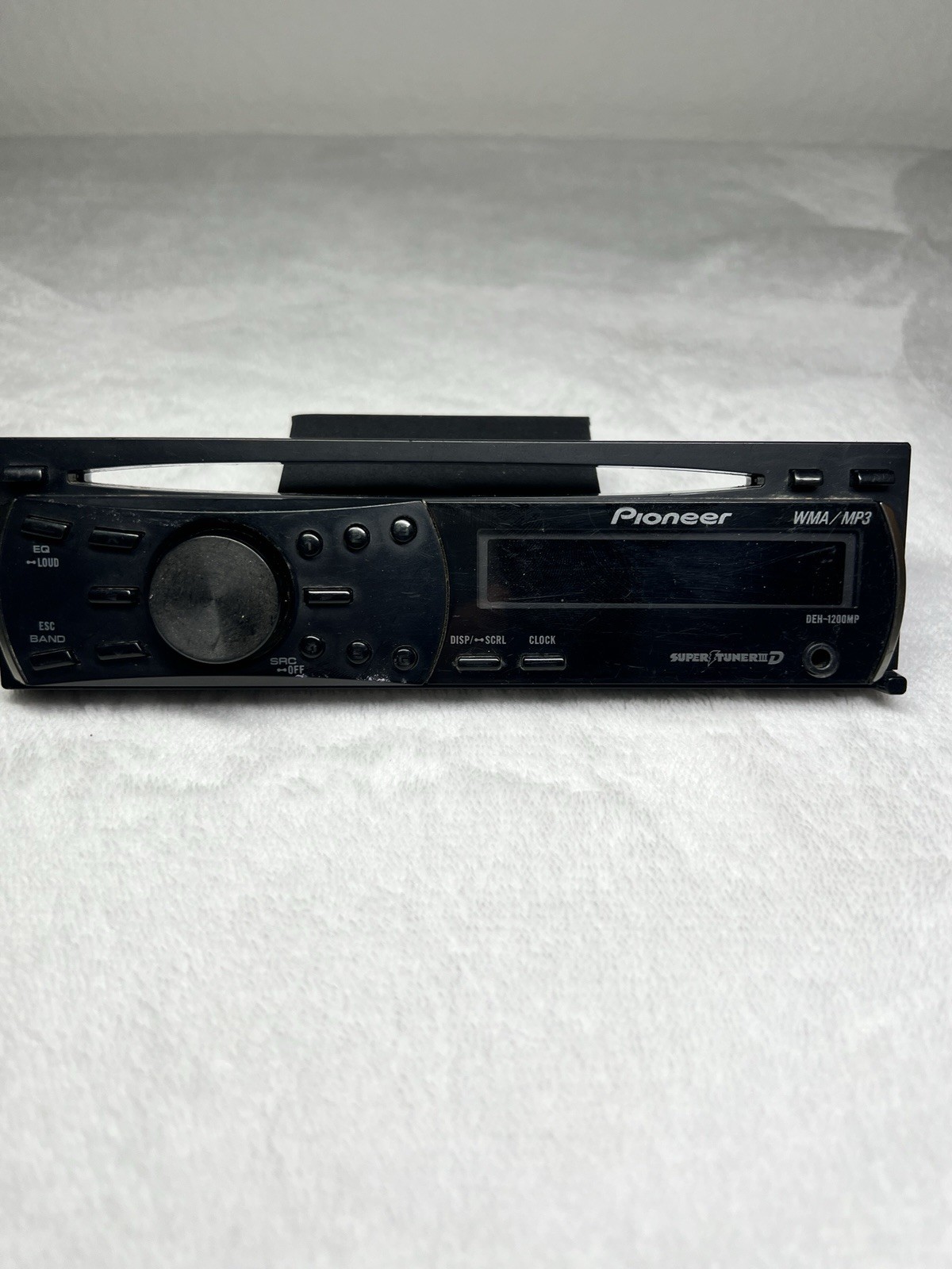 Pioneer DEH-1200MP CD Receiver, Aux Face Plate only
