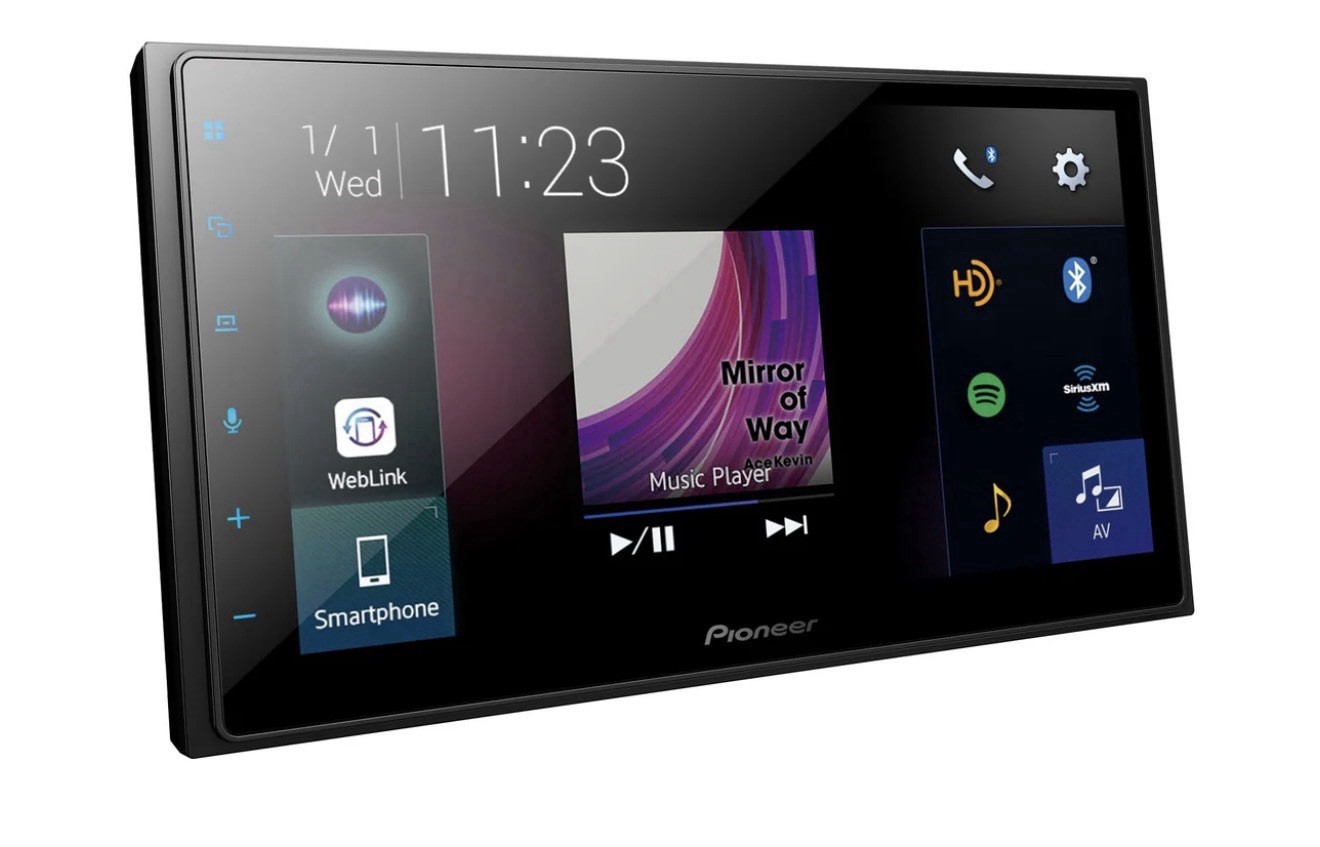 Pioneer DMH-2660NEX 6.8″ Touchscreen 2-DIN Bluetooth Digital Media Receiver