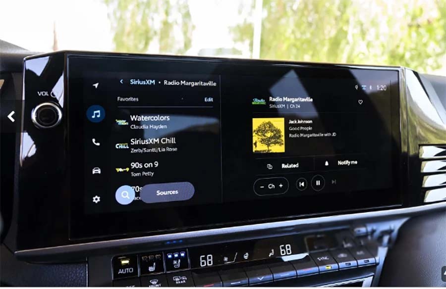 Camry 12.3 inch Screen Android Car Radio For Toyota Camry 2024-2025 Head Unit