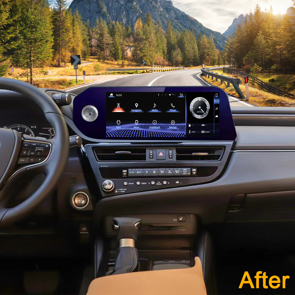 12.3″Car Navigation For Lexus ES ES200 ES250 ES350 ES300h 2022-2023 Video Player