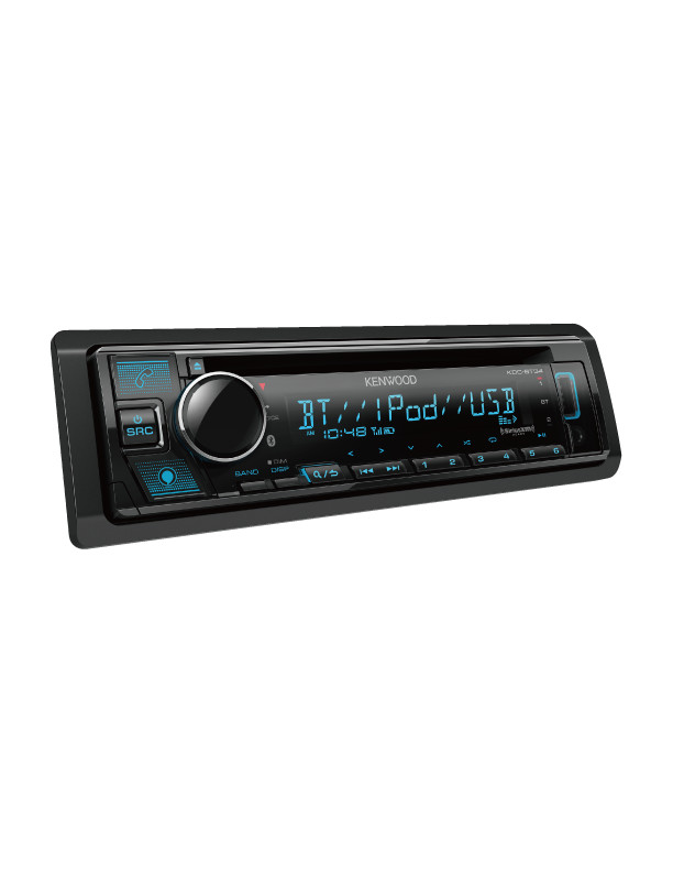 Kenwood KDC-BT34 Car Audio Receiver CD/AM/FM/USB/ Bluetooth Alexa SiriusXM Ready