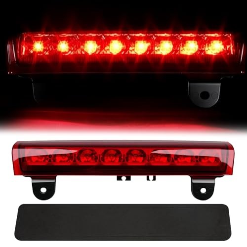 Replacement LED Third High Mount Brake Light with Cargo Light Red Color