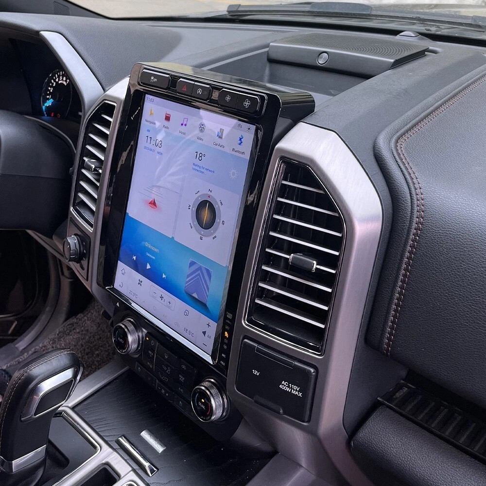 12.1″ For Ford F150 2015-2019 Car GPS Radio Navigation Stereo 8G+128GB Carplay