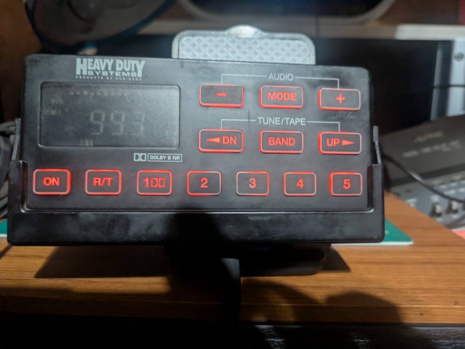 Audiovox Heavy Duty 500B 🚜 Radio Head Remote Control Module Farm Tractor Work